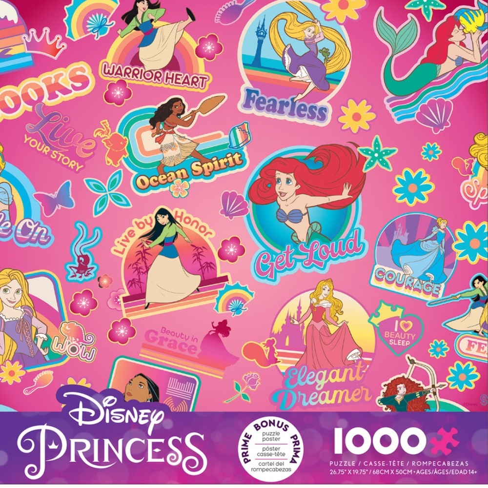 Collage Disney Princess Puzzle